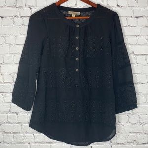 Nine West Vintage America Women’s Black Top XS